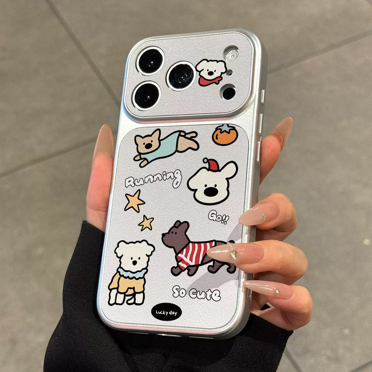 Cute puppy iPhone 17 Pro Max phone case