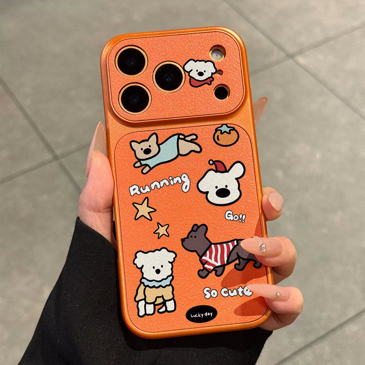 Cute puppy iPhone 17 Pro Max phone case